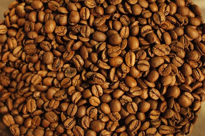 Roasted coffee beans