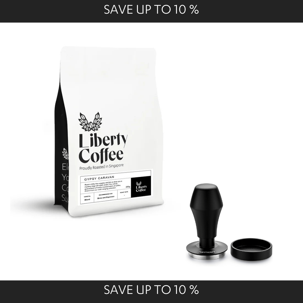 Gypsy Caravan Coffee Normcore V4 Coffee Tamper Bundle - Liberty Coffee