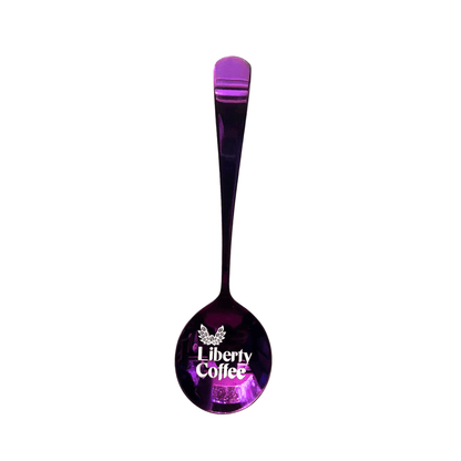 Liberty Coffee Cupping Spoon - Liberty Coffee purple